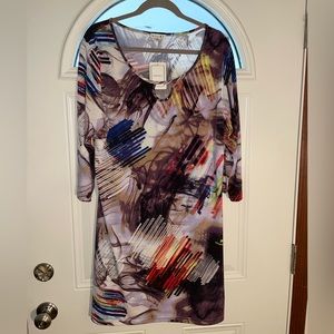 Adore multi-colored dress size  XL (NWT)
